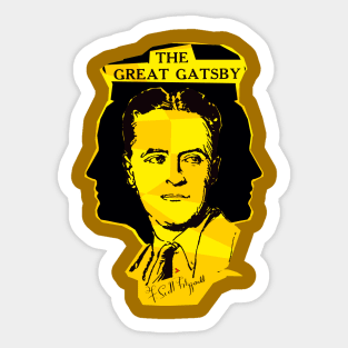 F. Scott Fitzgerald Sticker